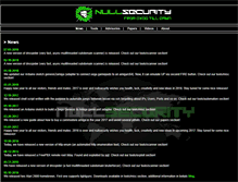 Tablet Screenshot of nullsecurity.net
